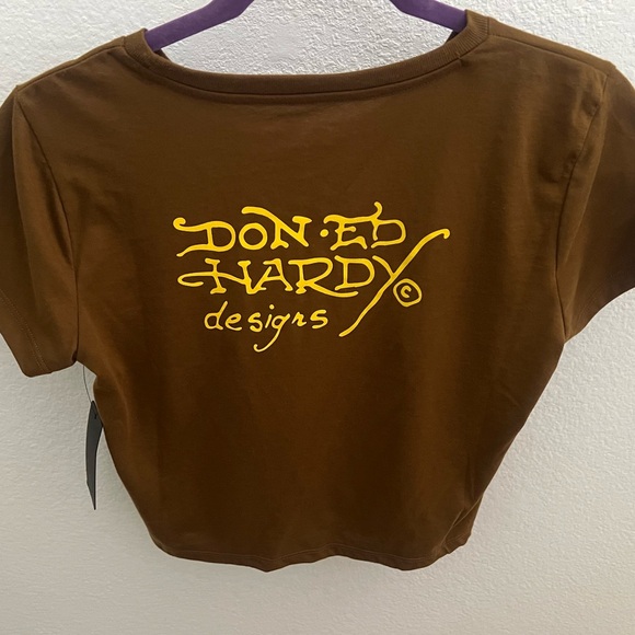 Ed hardy crop top - Picture 2 of 3